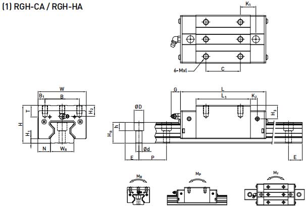 HIWIN RGH45HA軸承 滑塊軸承  滑塊導(dǎo)軌  滑塊導(dǎo)軌軸承